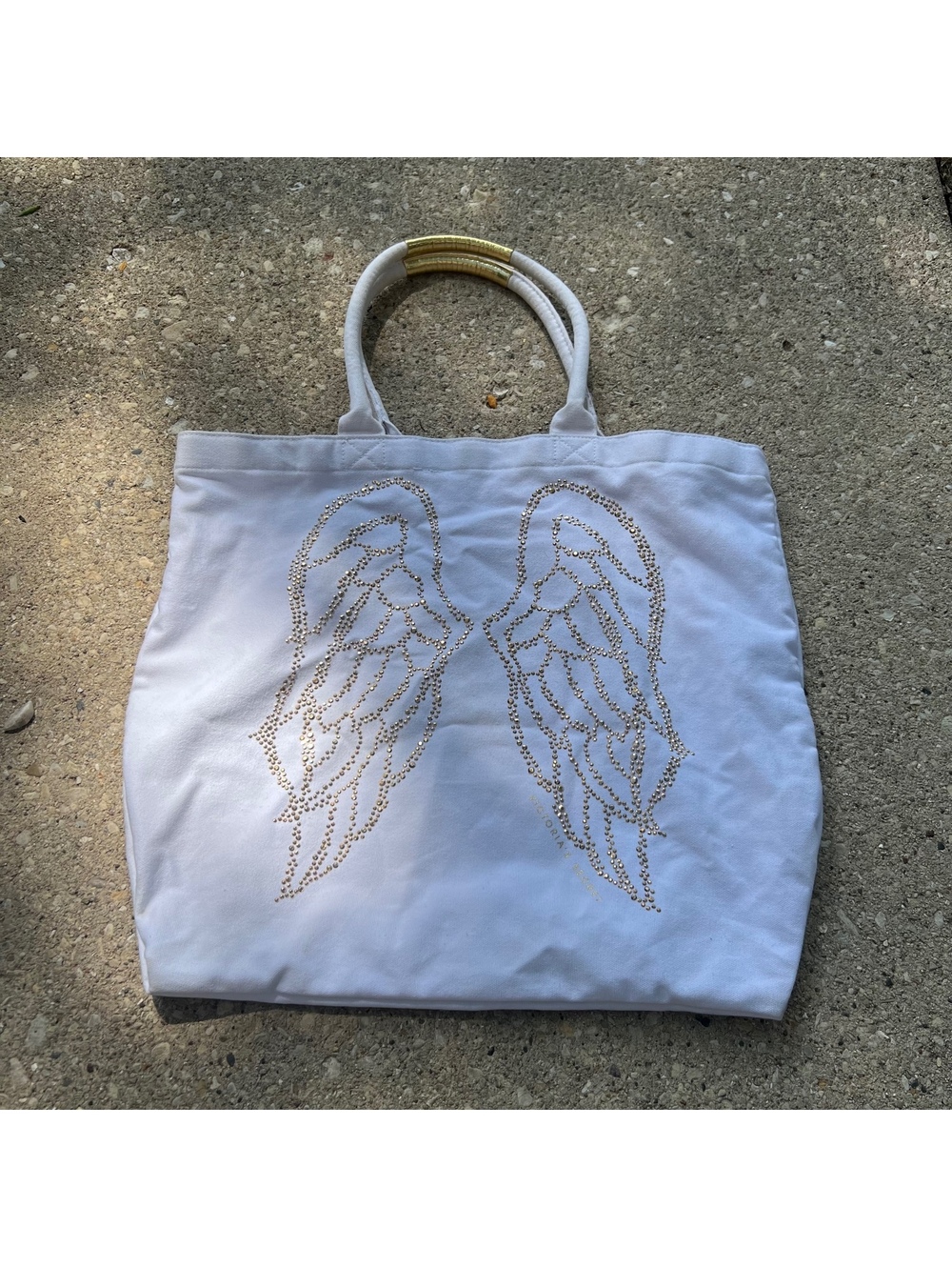 Y2K Victoria secret angel wing tote bag
